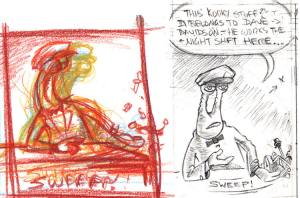 Rogers Work-up sketch