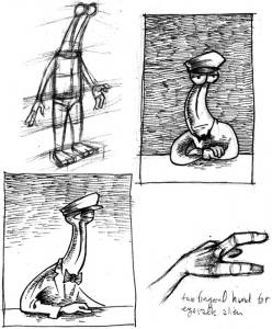 Roger Rogers sketches